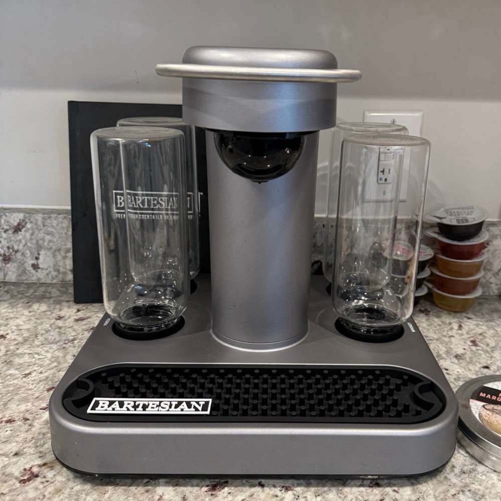 Bartesian Premium Cocktail Maker in Silver